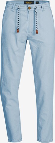 INDICODE JEANS Regular Broek in Blauw: voorkant