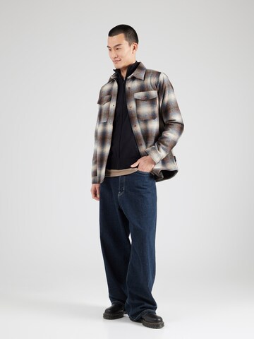 INDICODE JEANS Strickjacke 'Chancellor' in Schwarz