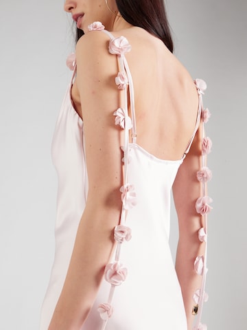 Gina Tricot Вечернее платье в Ярко-розовый