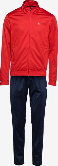 Champion Authentic Athletic Apparel Träningsdräkt 'Tracksuit' i marinblå / röd, Produktvy