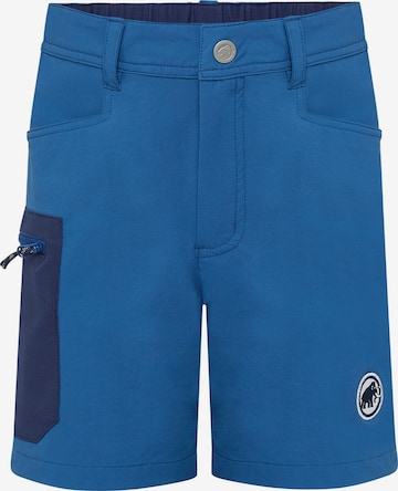 MAMMUT Outdoor Pants 'Taiss' in Blue: front