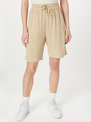 Esmé Studios - Loosefit Pantalón 'Maren' en marrón: frente