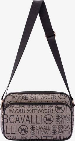 Borsa a tracolla 'Borsa a Tracolla B Cavalli Donna con Zip e Tasche Regolabile 29x18x12 cm' di B. Cavalli in nero: frontale