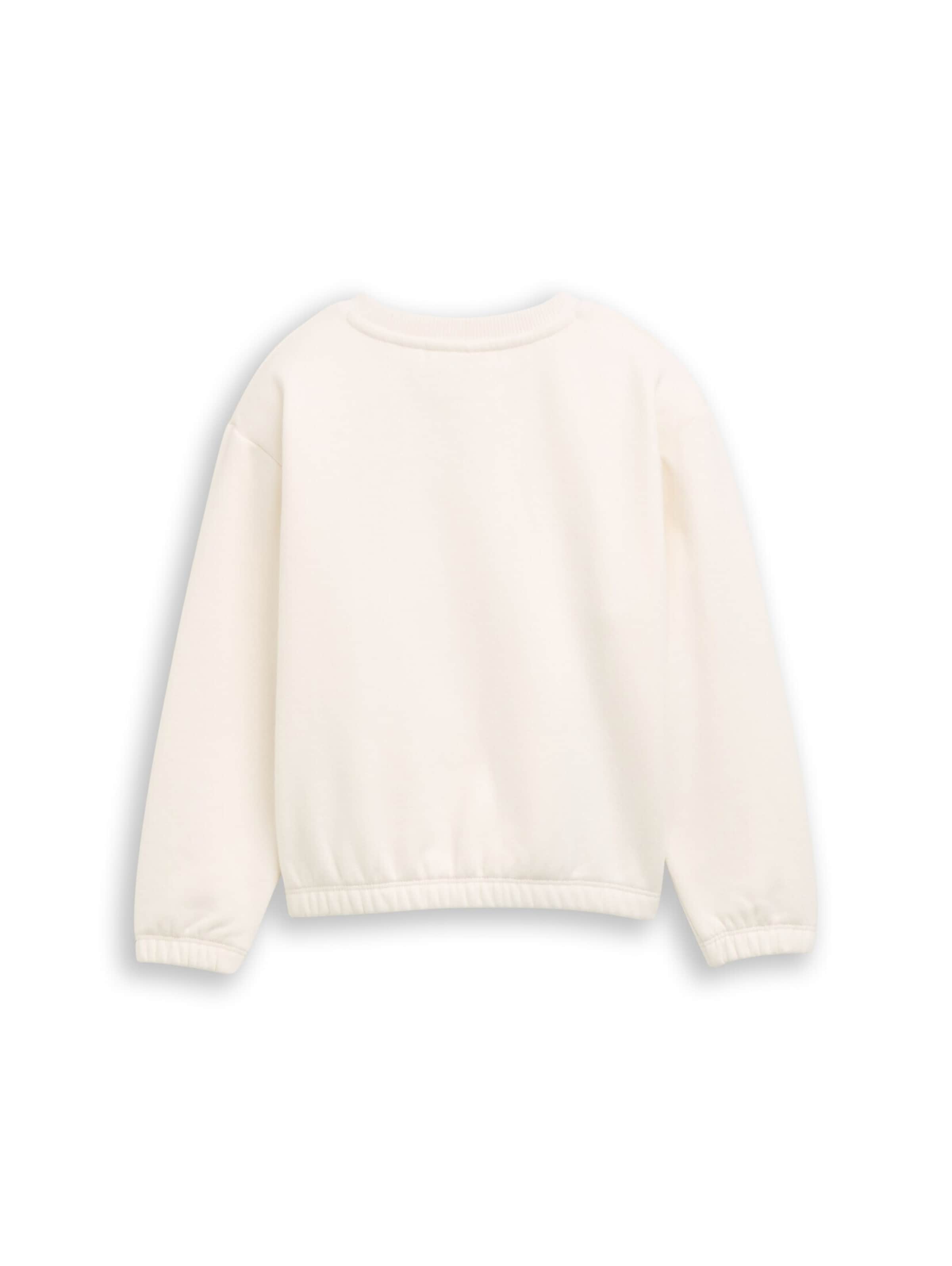 Sweat-shirt TOM TAILOR en marron