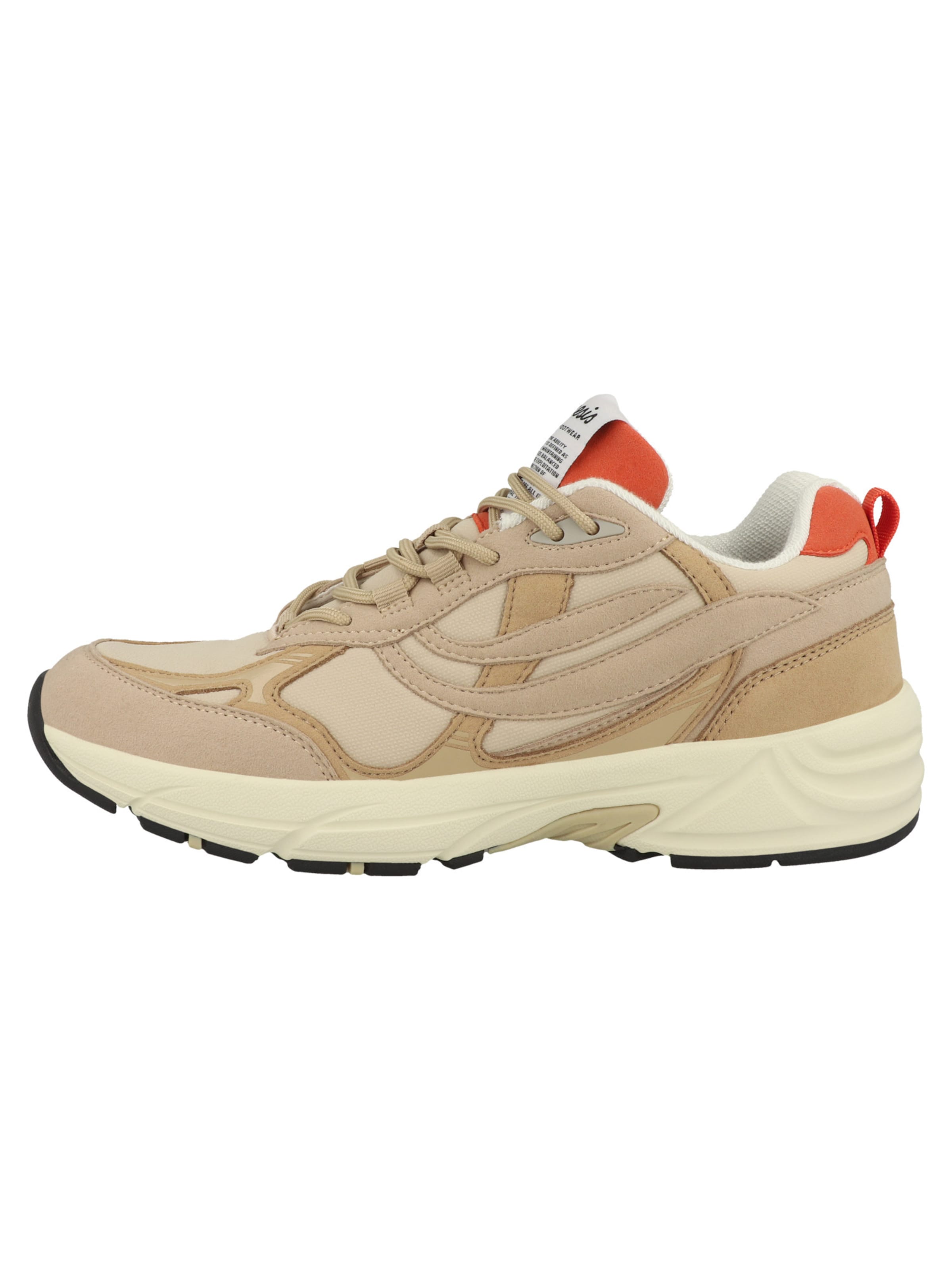 GENESIS Sneakers laag in Beige