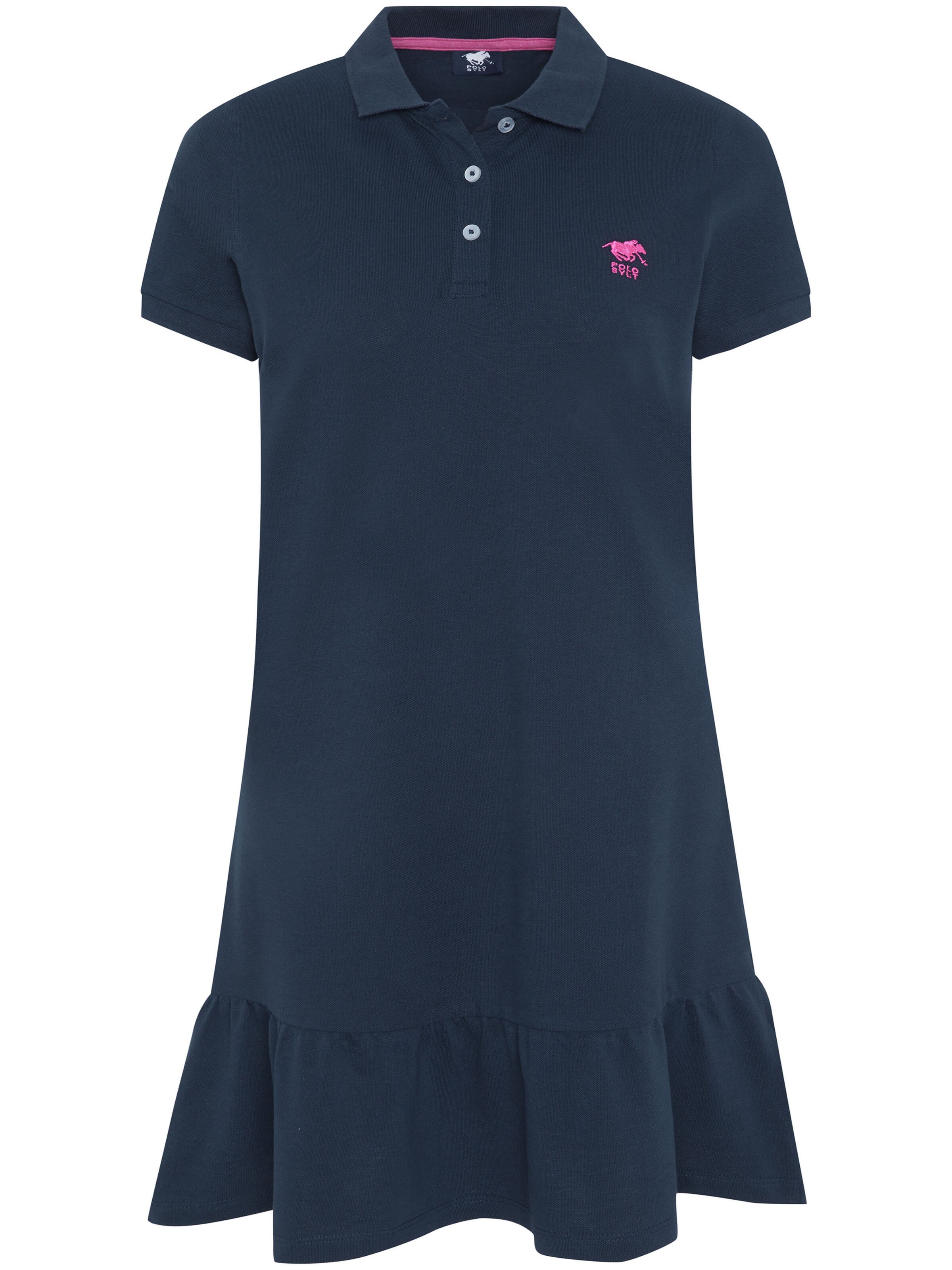 Polo Sylt Dress in Blue: front