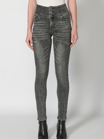 KOROSHI Skinny Jeans in Grey