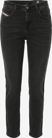 DIESEL - Skinny Calças de ganga '2015 Babhila' em preto: frente