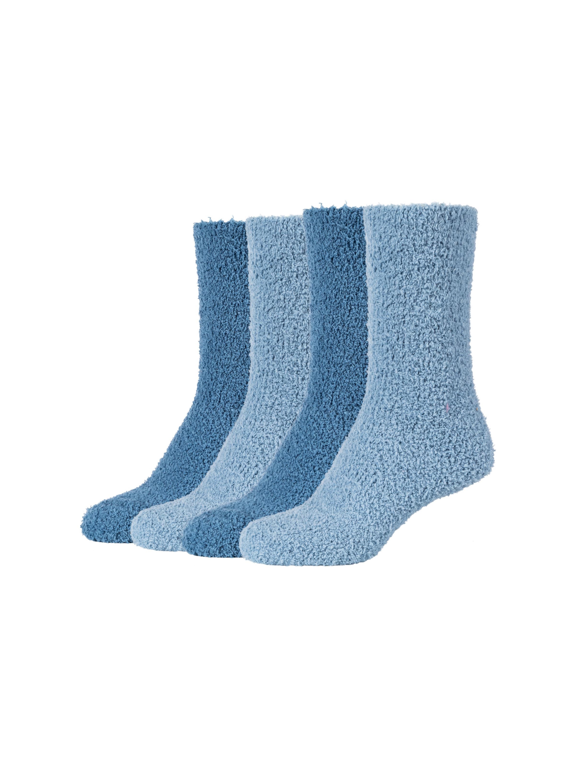camano Socken in Blau: Vorderseite