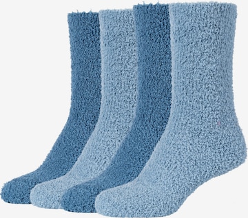 Chaussettes camano en bleu : devant