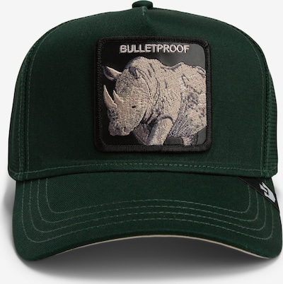 GOORIN Bros. Gorra 'TheBulletproofRhino' en antracita / piedra / verde oscuro / negro, Vista del producto