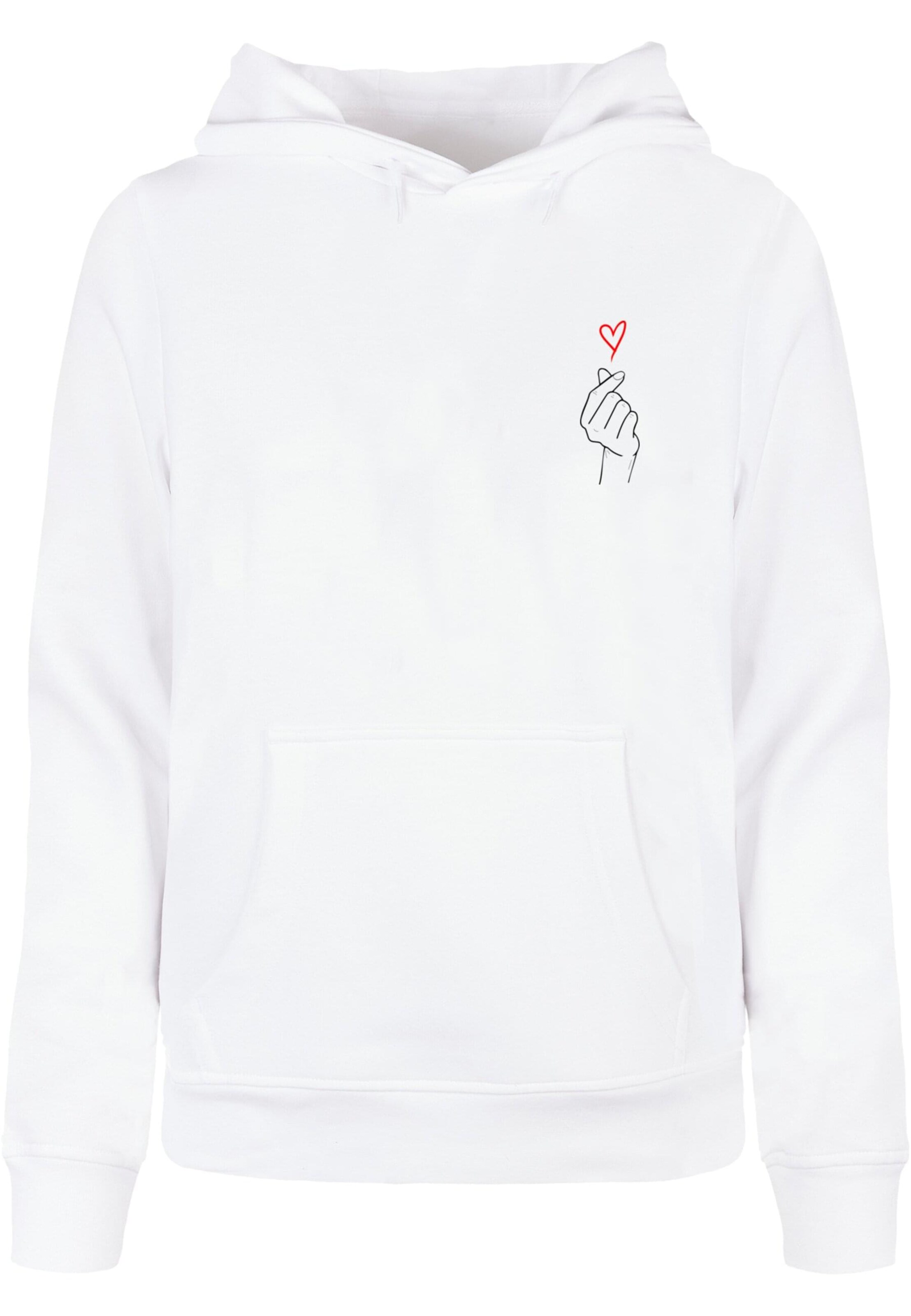 Sweat-shirt Merchcode en blanc : devant