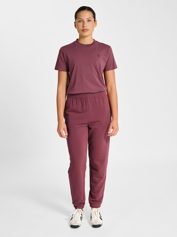 Effilé Pantalon Hummel en violet