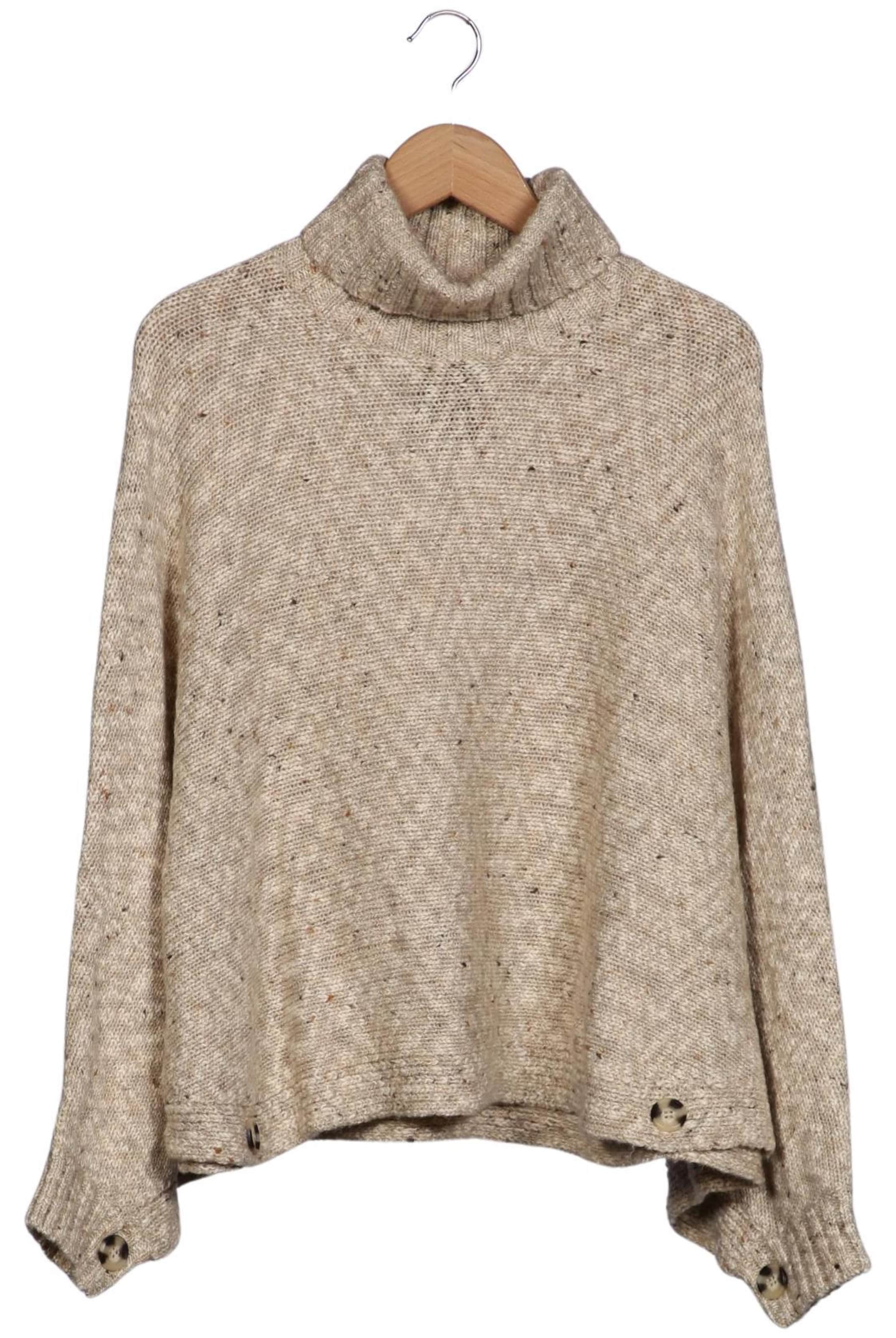 Cream Sweater & Cardigan in M in Beige: front