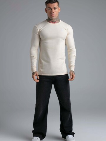 Maglietta 'Essentials' di SikSilk in beige