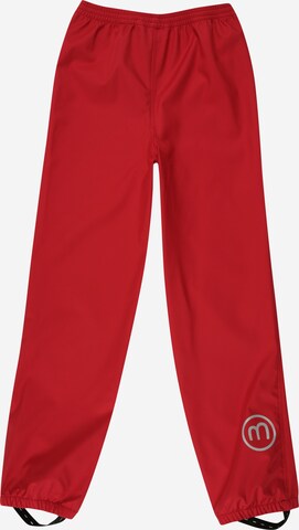 MINYMO Tapered Functionele broek in Rood