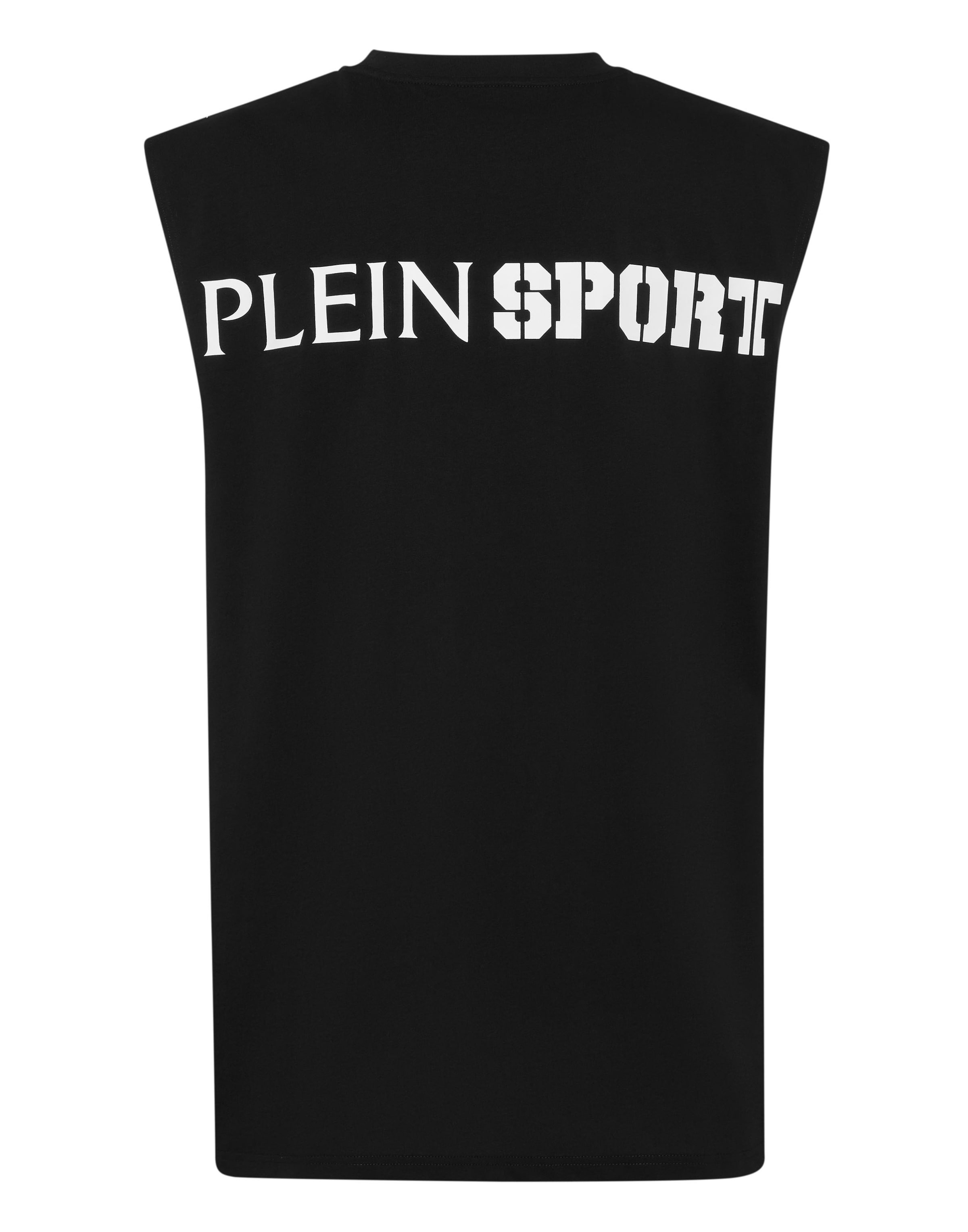 Plein Sport - Camiseta 'Scratch' en negro