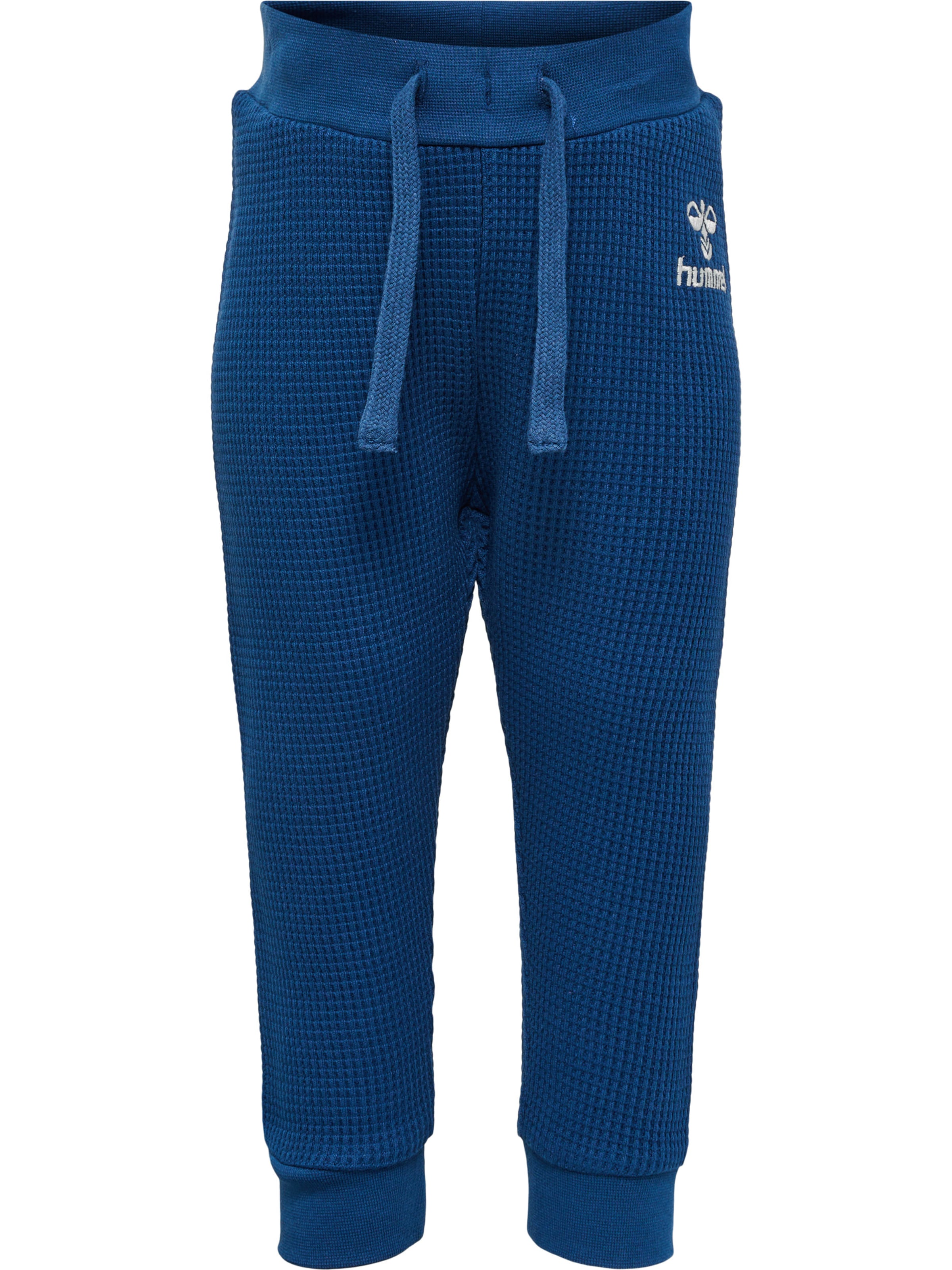 Hummel Tapered Sporthose 'Cosy' in Blau: Vorderseite