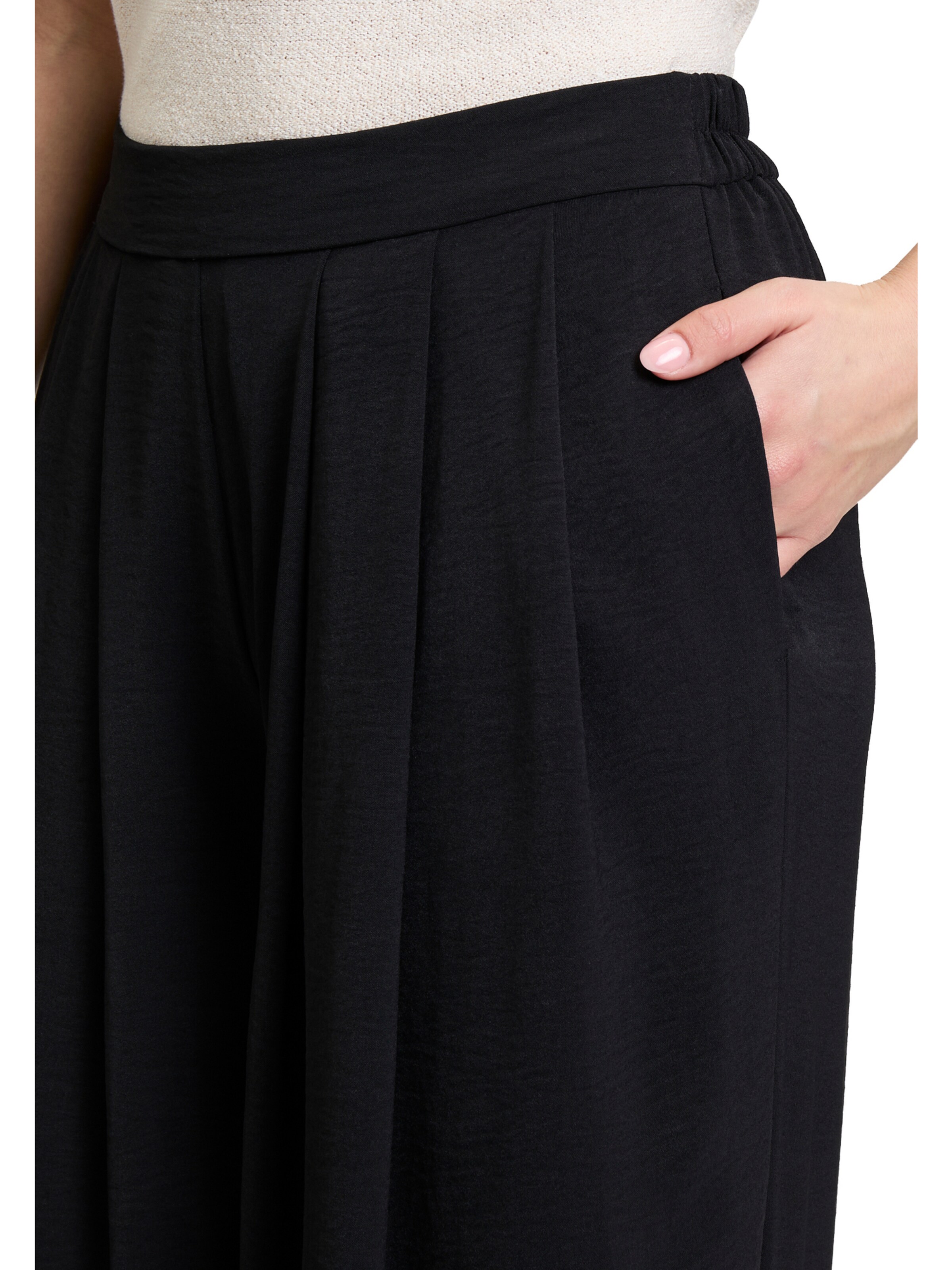 Cartoon Loosefit Hose in Schwarz