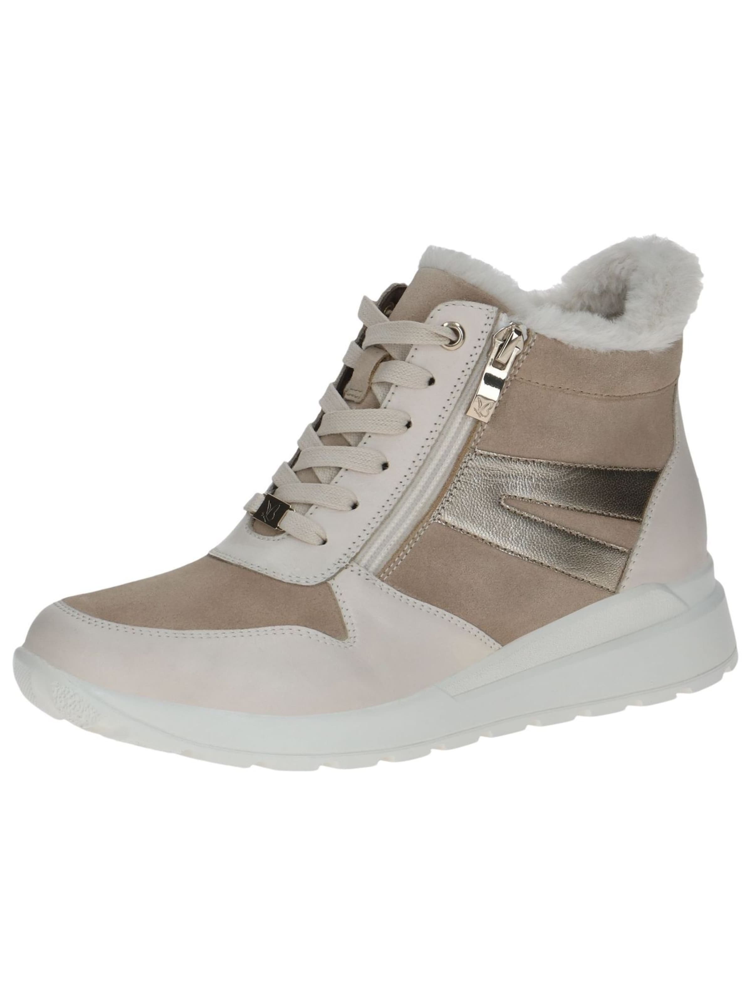 CAPRICE Sneaker in Beige: Vorderseite