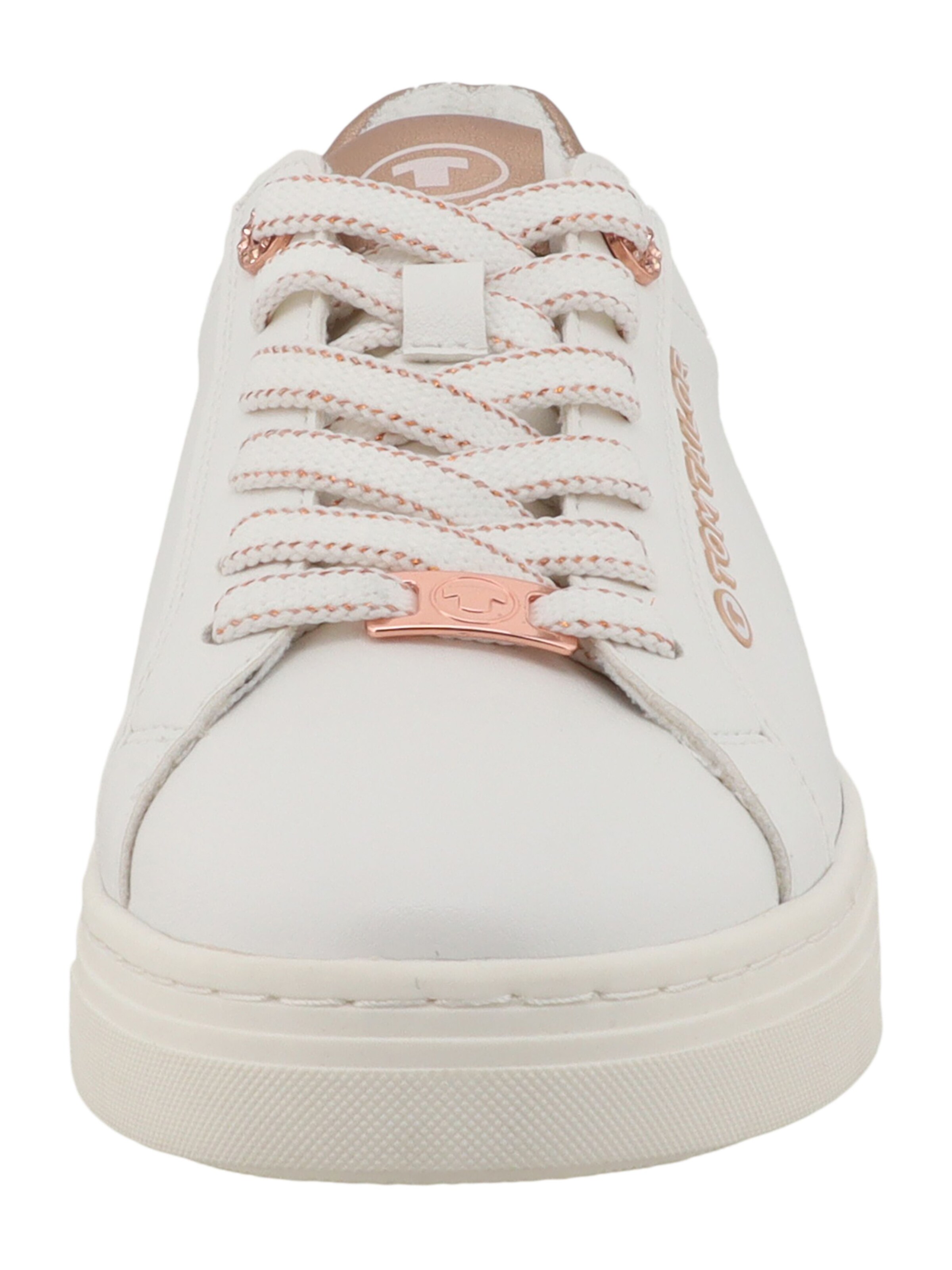 TOM TAILOR - Zapatillas deportivas bajas en blanco