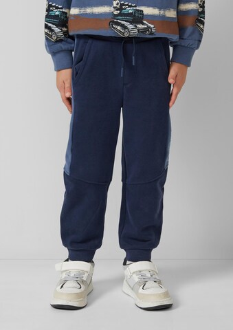 Effilé Pantalon s.Oliver en bleu : devant