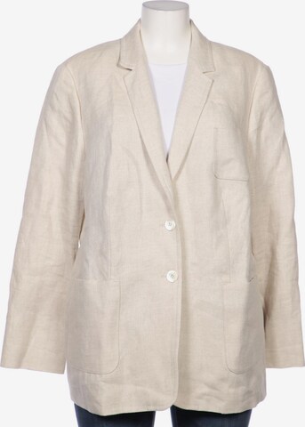 Ulla Popken Blazer in 4XL in White: front