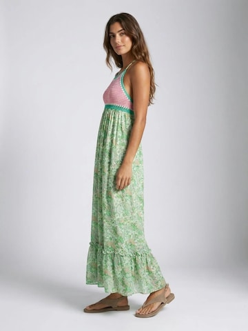 Miss June Sukienka 'Robe Longue Sorbet' w kolorze zielony