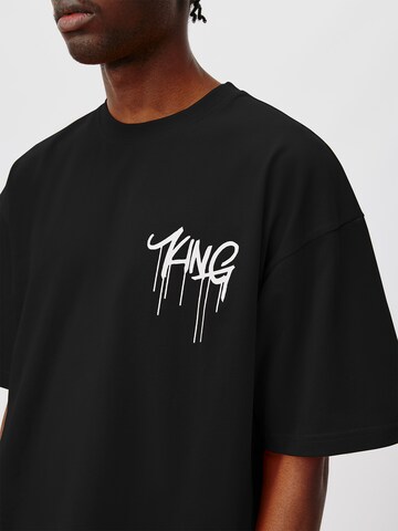 T-Shirt 'Aaron' ABOUT YOU x Kingsley Coman en noir
