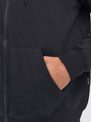 BLEND Sweatvest ' BHJUSTE ' in Zwart