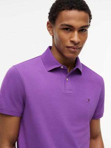 TOMMY HILFIGER Poloshirt '1985' in Lila