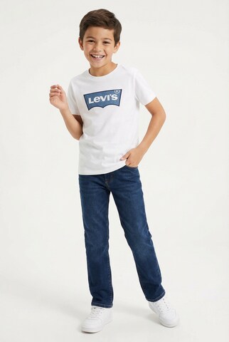 Levi's Kids Shirt in White: front