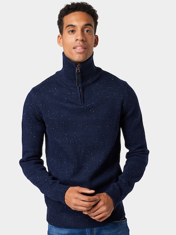 Petrol Industries Sweater in Blue: front