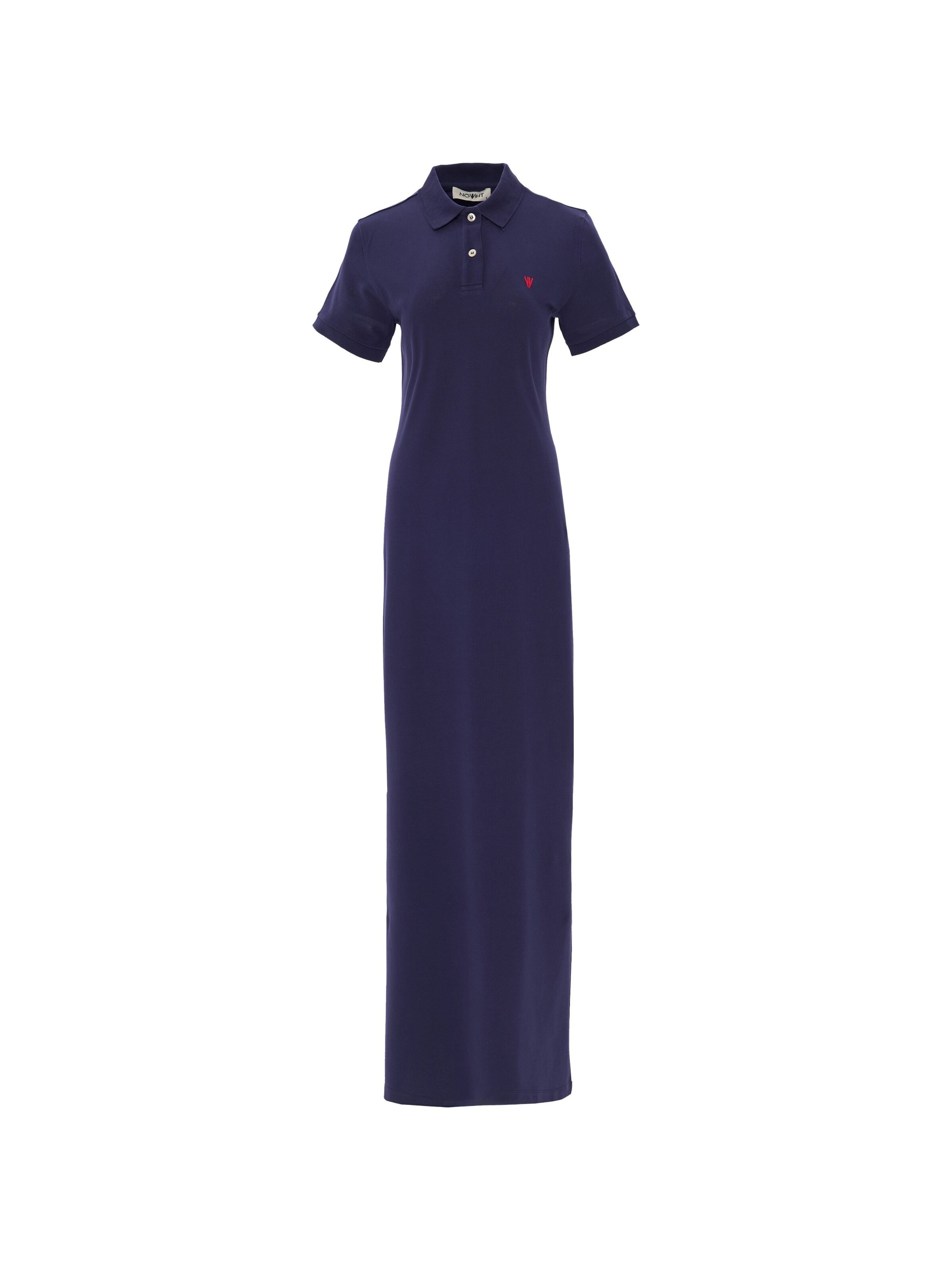 NOWIHT Jurk 'Carmela' in Blauw: voorkant