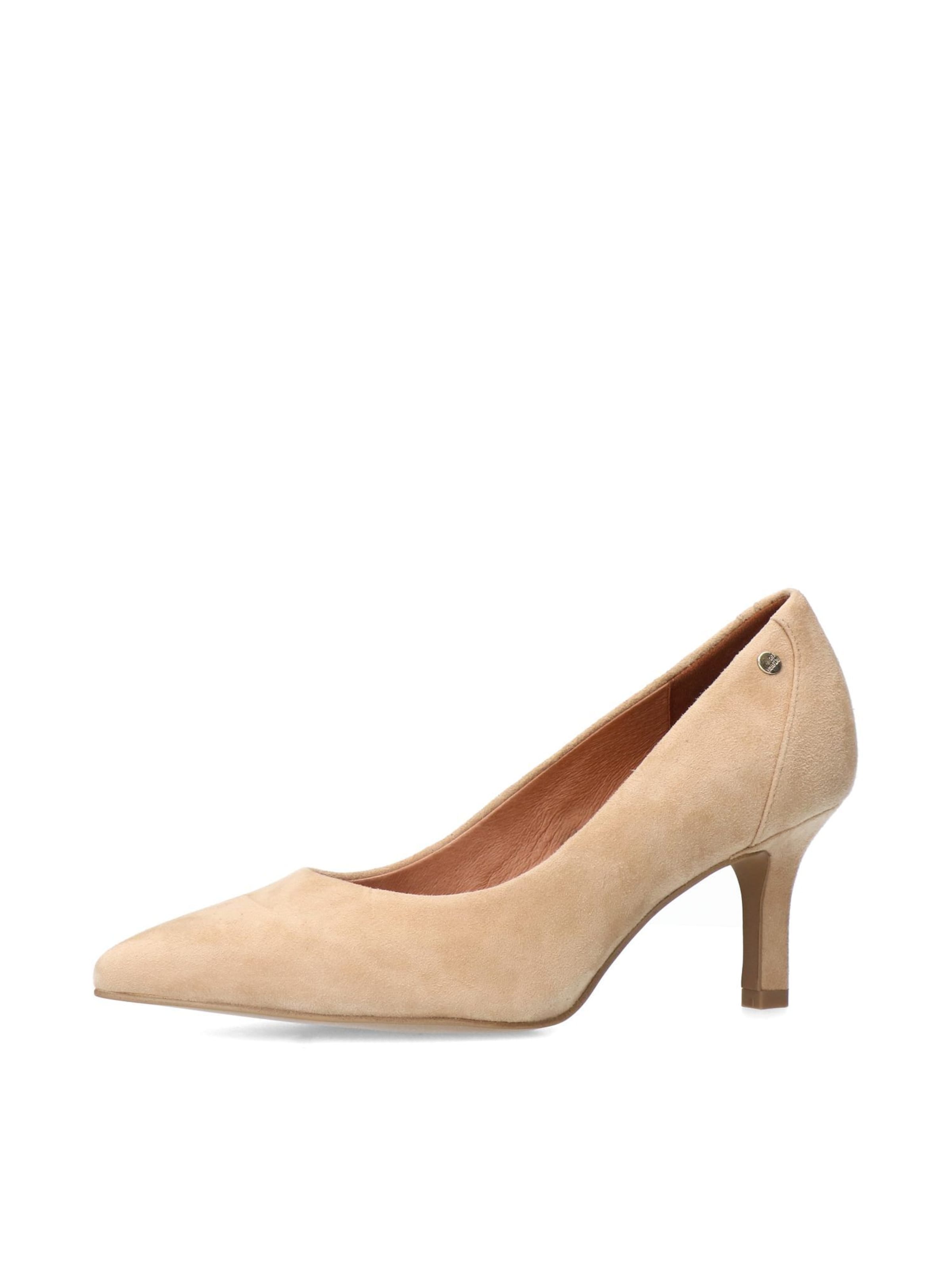 Escarpins MANFIELD en beige : devant