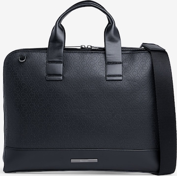 Calvin Klein Laptop Bag in Black: front