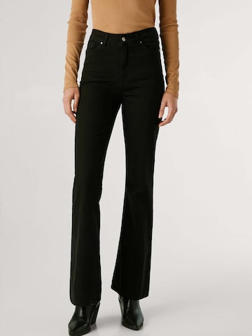 Pepe Jeans Flared Jeans 'Willa' in Black: front