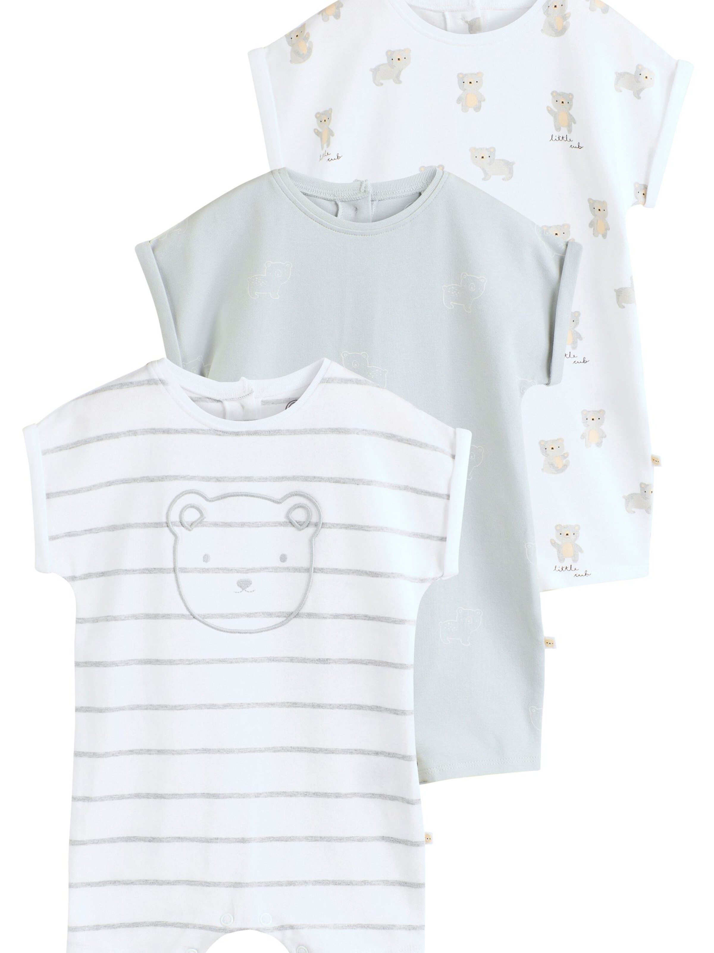 Next Strampelanzug in Grau