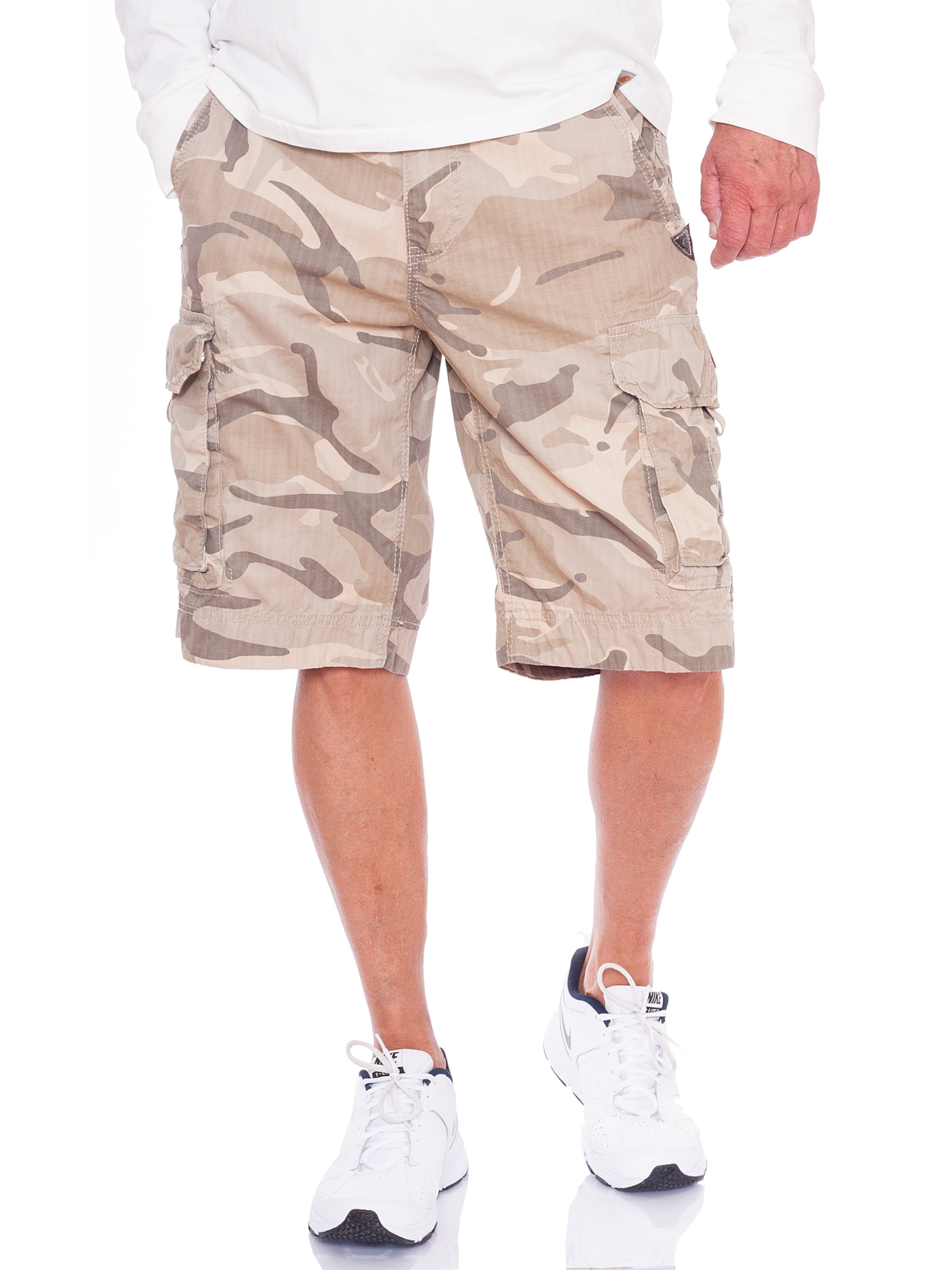 JET LAG Regular Cargo Pants in Beige: front
