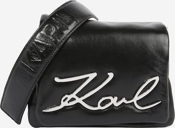 Karl Lagerfeld Tasche in Schwarz: predná strana