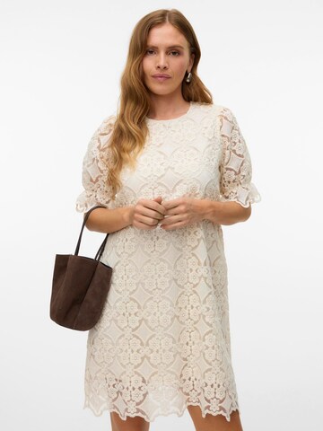 Robe 'VMDinna' VERO MODA en blanc : devant