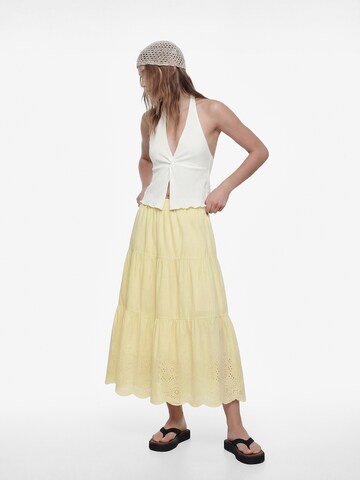 Koton Skirt in Yellow: front
