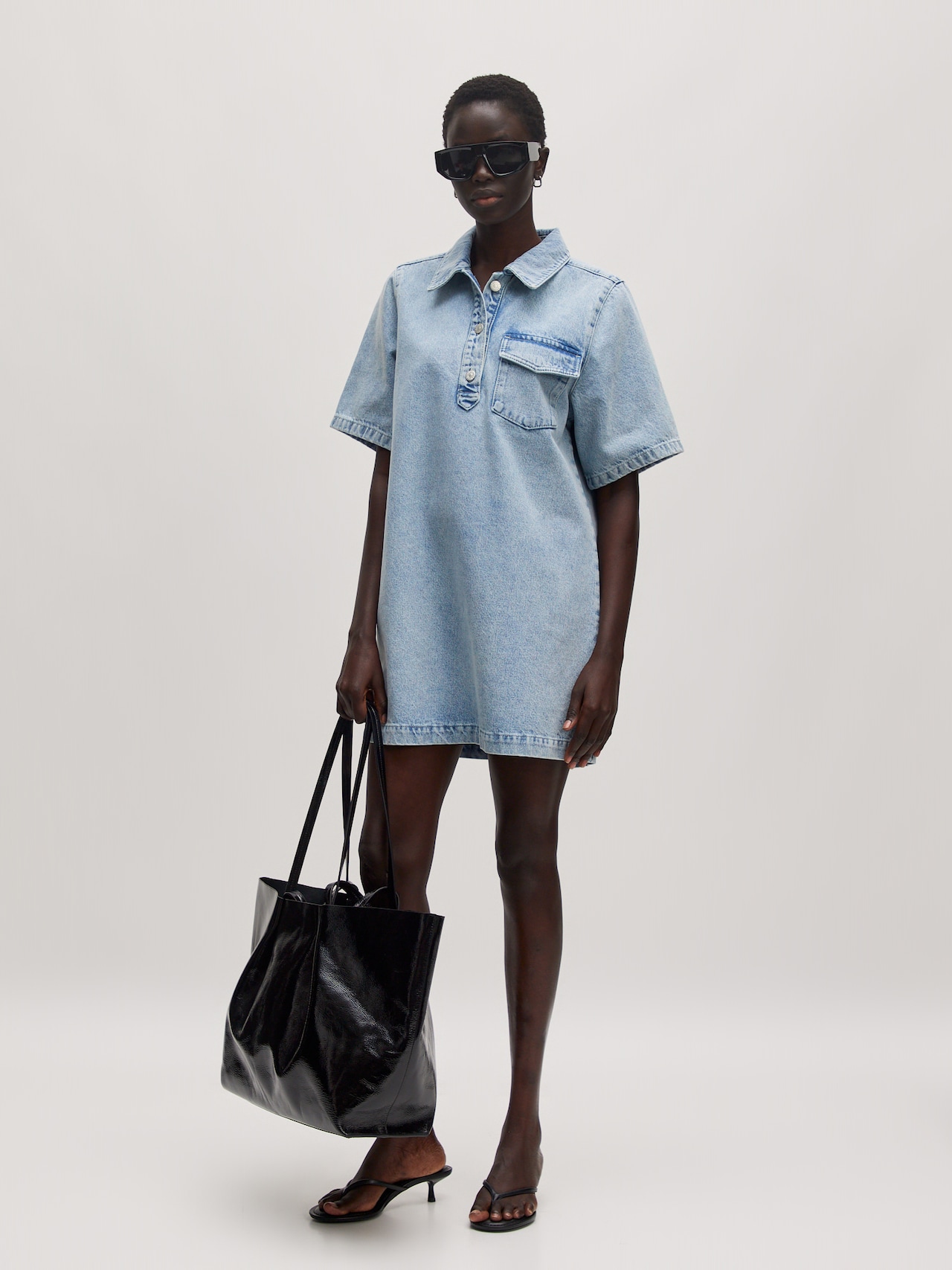 EDITED Produkte Kleid 'Asta' hellblau