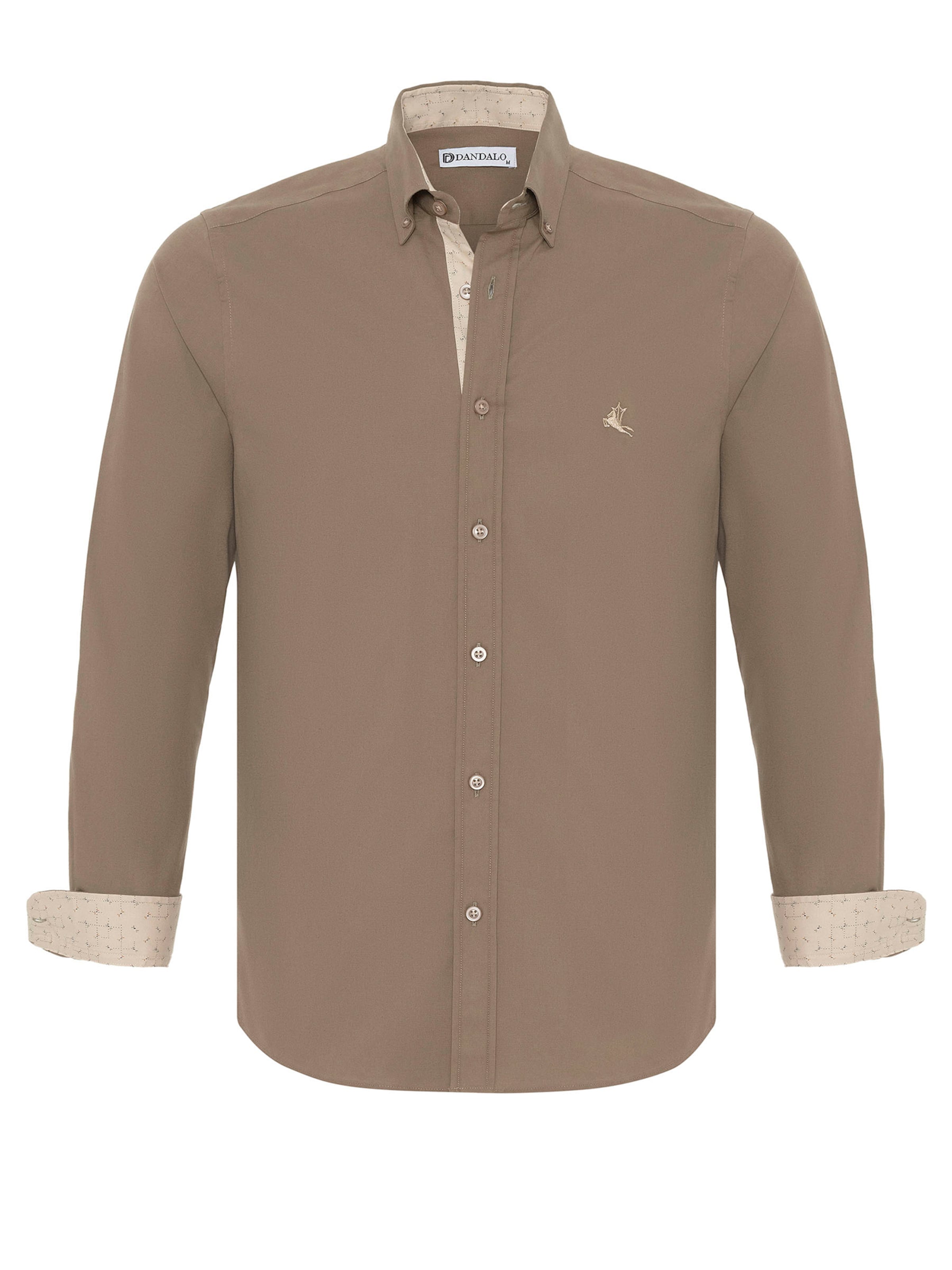 Dandalo Tavaline suurus Triiksärk 'Stoffel', värv pruun: eest vaates