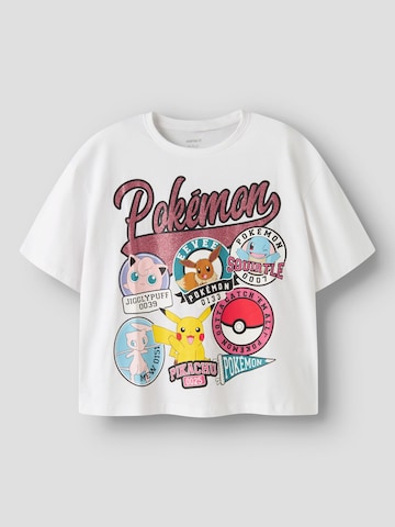 NAME IT - Camiseta 'NKFJylal Pokemon' en blanco