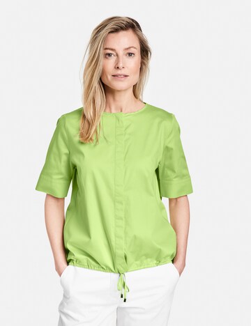 GERRY WEBER Blouse in Groen: voorkant