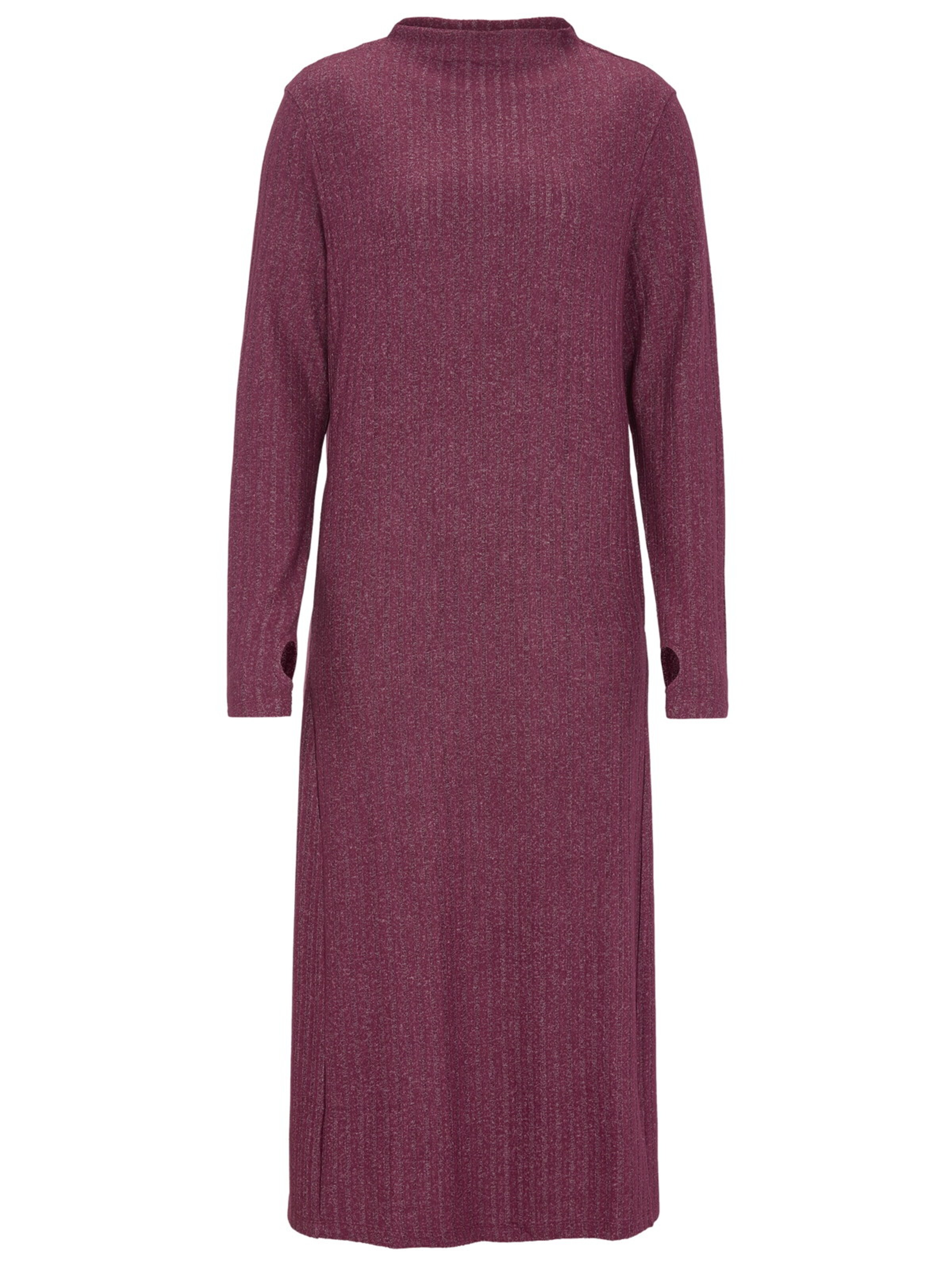 Cellbes of Sweden Gebreide jurk in Lila: voorkant