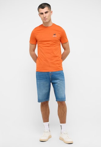 MUSTANG Loosefit Jeans in Blau