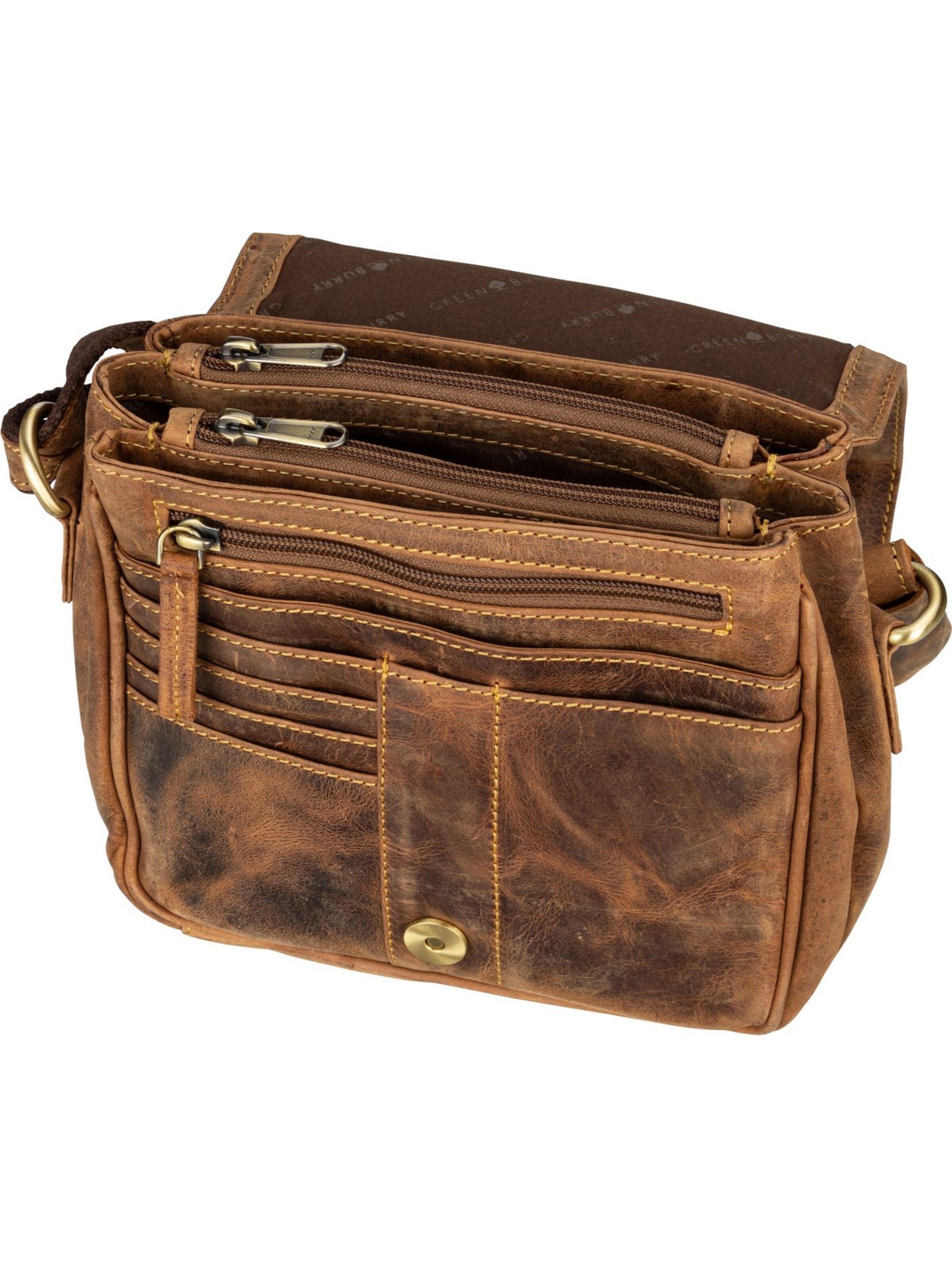 Sac à bandoulière 'Vintage' GREENBURRY en marron