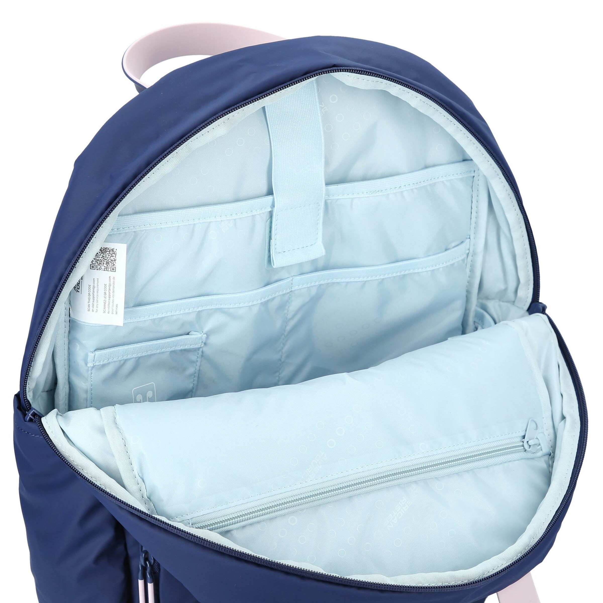 American Tourister Backpack 'Puffypop' in Blue